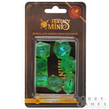 Кубики ручной работы Fantasy Minis: Matrix Glow