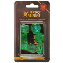 Кубики ручной работы Fantasy Minis: Matrix Glow