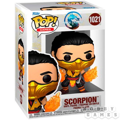 Фигурка Funko POP! Games. Mortal Kombat 1: Scorpion 1021 фото 2