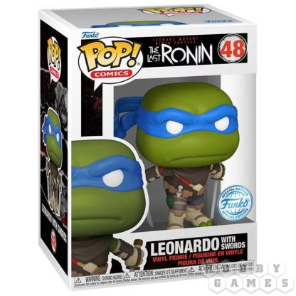 Фигурка Funko POP! Movies. Teenage Mutant Ninja Turtles: Leonardo 48 Special Edition фото 2