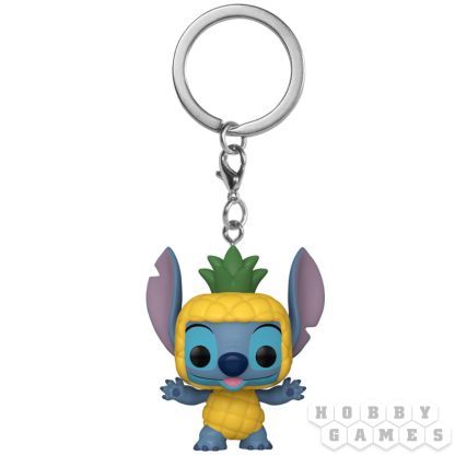 Брелок Funko POP! Pocket Keychain. Disney Lilo & Stitch: Stitch as Pineapple