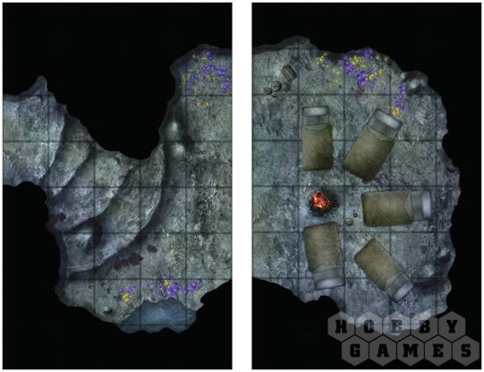 Pathfinder. НРИ. Игровое поле "Лагеря и убежища" фото 4