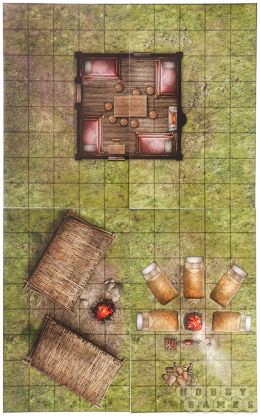 Pathfinder. НРИ. Игровое поле "Лагеря и убежища" фото 3