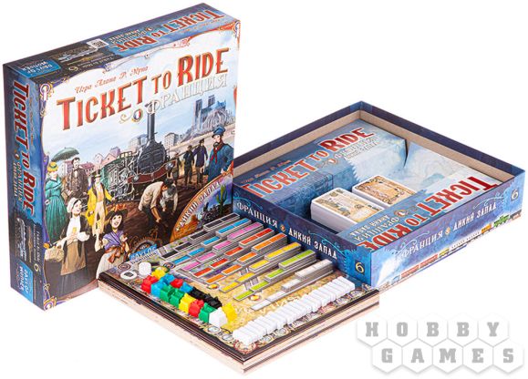 Ticket to Ride: Франция и Дикий Запад фото 4