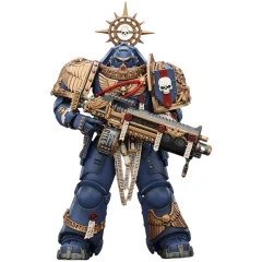 Фигурка JoyToy. Space Marine 2: Ultramarines Heavy Relic Primus Armor with Heavy Relic Bolt Rifle