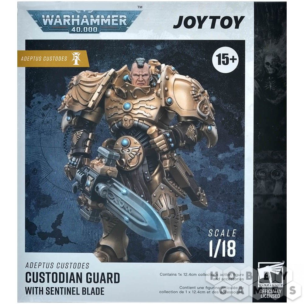 Фигурка JoyToy. Warhammer 40,000: Custodian Guard with Sentinel Blade |  Купить настольную игру в магазинах Hobby Games