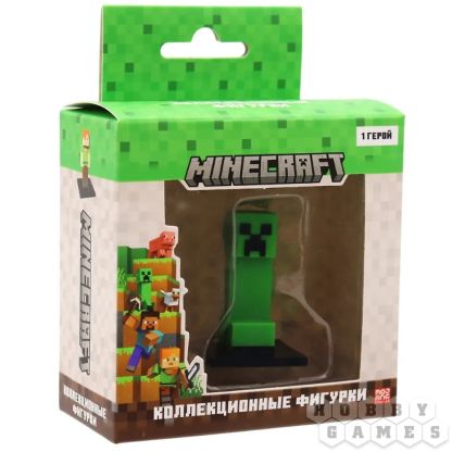 Коллекционная фигурка-топпер Minecraft: Крипер фото 2