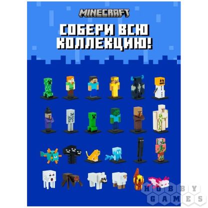 Коллекционная фигурка-топпер Minecraft: Кот фото 3