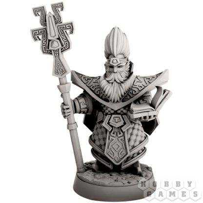 Миниатюра "Дварф-волшебник" фото 2