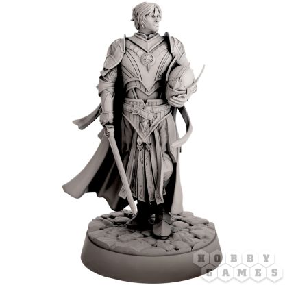 Миниатюра "Эльф-паладин" фото 2