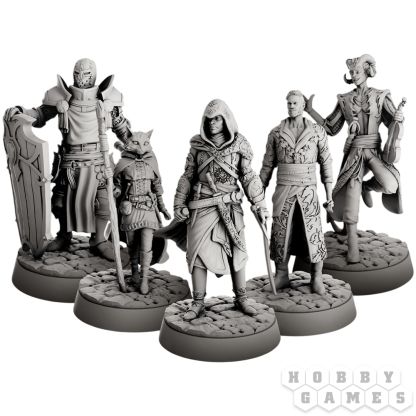 Набор миниатюр "Герои 1 от Артели"