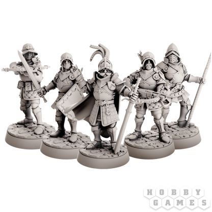 Набор миниатюр "Стража (рыцари)"