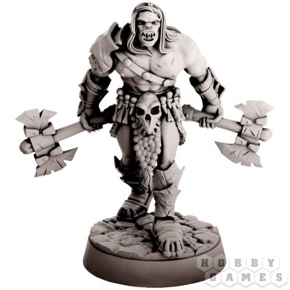 Миниатюра "Орк-берсерк" фото 2