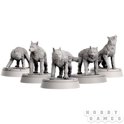 Набор миниатюр "Волки" фото 2