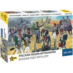 Русская пешая артиллерия 1812-1814 (1:72)