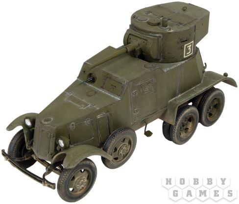 Советский бронеавтомобиль БА-3 (1:35) фото 3