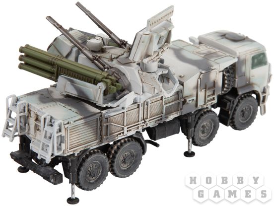 Российский самоходный зенитный ракетно-пушечный комплекс "Панцирь-С1" (1:100) фото 3