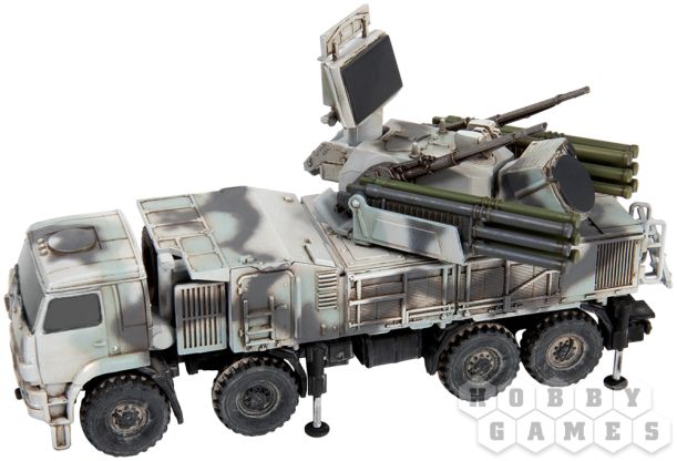 Российский самоходный зенитный ракетно-пушечный комплекс "Панцирь-С1" (1:100) фото 4