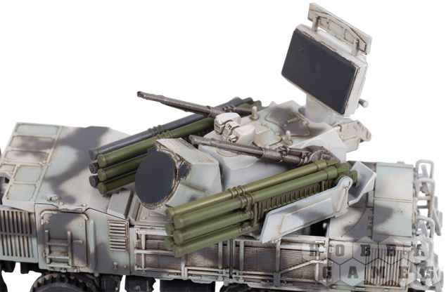 Российский самоходный зенитный ракетно-пушечный комплекс "Панцирь-С1" (1:100) фото 5