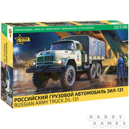 Российский грузовой автомобиль ЗиЛ-131 (1:35)