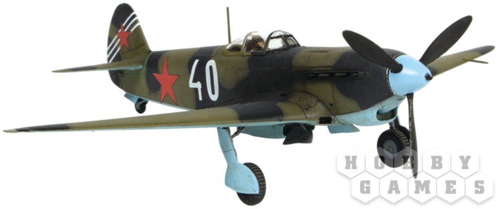 Герои Победы. Советский истребитель Як-7Б (поздний) (1:48) фото 3