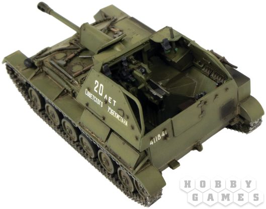Советская самоходная артиллерийская установка СУ-76М (1:72) фото 3