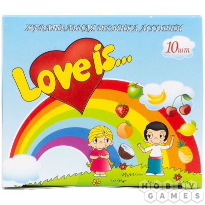 Жевательная резинка Love is: ассорти (10 шт.)