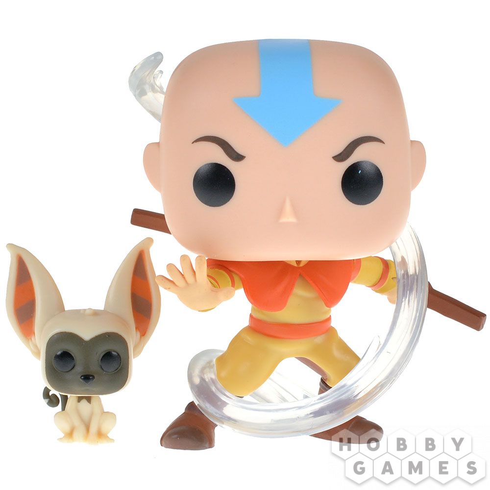 Фигурка Funko POP! Animation. Avatar the Last Airbender: Aang with Momo