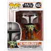 Фигурка Funko POP! Star Wars. The Mandalorian: The Mandalorian with The Child (Flying)