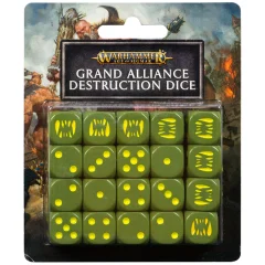 Age of Sigmar: Grand Alliance Destruction Dice Set (2021)