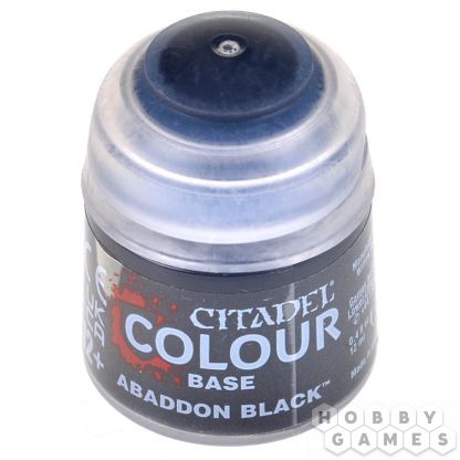 Краска Base: Abaddon Black (12 мл)