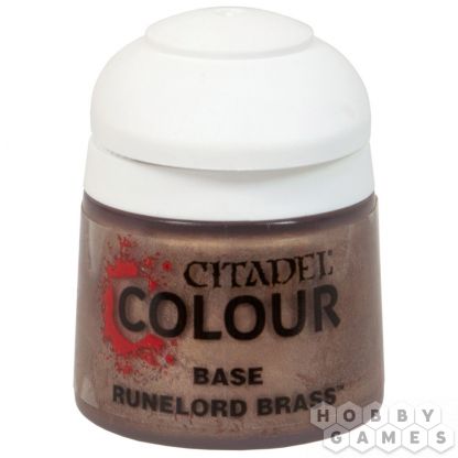 Краска Base: Runelord Brass