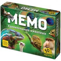 Мемо "Удивительные животные"