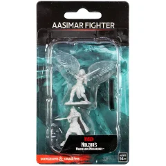 D&D Nolzur's Marvelous Miniatures: Aasimar Fighter (женщина)