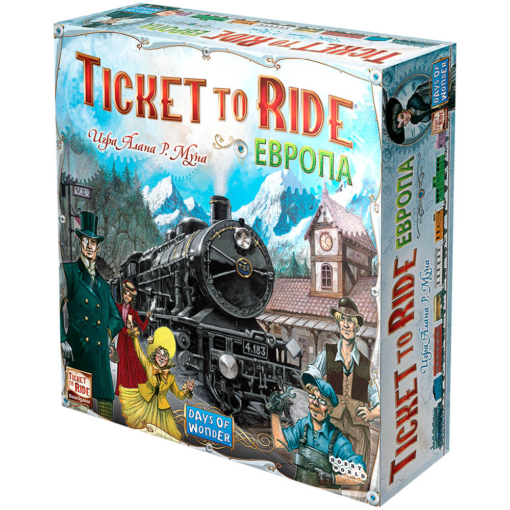 Ticket to Ride: Европа | Купить настольную игру в магазинах Hobby Games