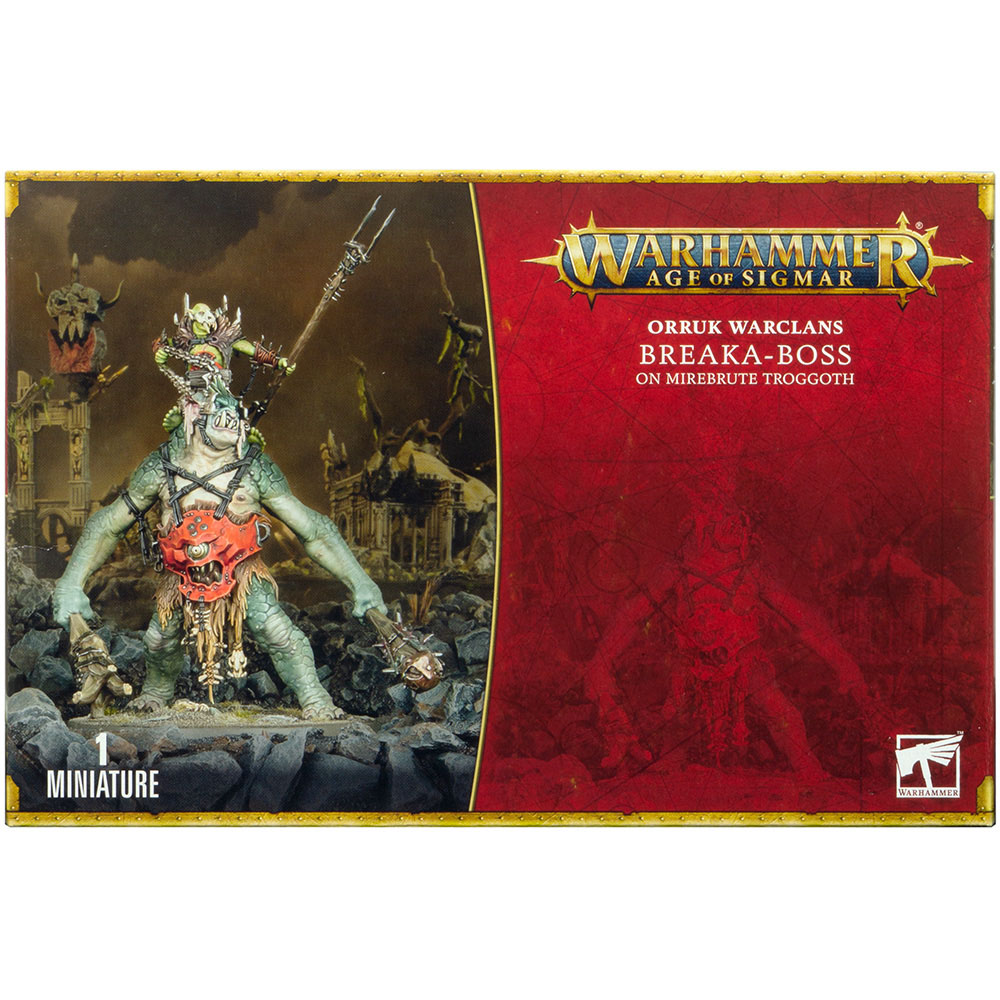 Orruk Warclans Breakaboss on Mirebrute Troggoth Купить настольную игру в магазинах Hobby Games Orruk Warclans Breakaboss on Mirebrute Troggoth Купить настольную игру в магазинах Hobby Games