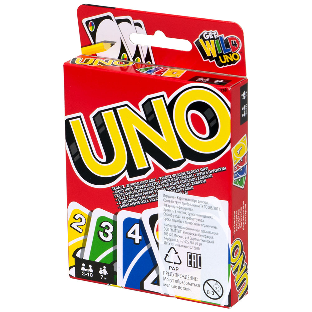 UNO | Купить настольную игру в магазинах Hobby Games